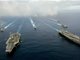 美海军称两个航母战斗群在南海开展联合演习 外交部回应