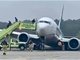 网传中国C919飞机在美国休斯顿机场坠毁 调查揭秘真相
